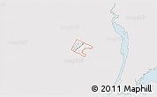 Silver Style 3D Map of ZIP code 07430, single color outside