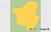 Savanna Style Simple Map of ZIP code 07432