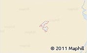 Classic Style 3D Map of ZIP code 07435, single color outside