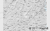 Silver Style Map of ZIP code 07435