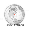 Outline Map of ZIP Code 07435