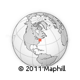 Outline Map of ZIP Code 07436