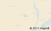 Classic Style 3D Map of ZIP code 07446, single color outside