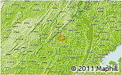 Physical 3D Map of ZIP code 07446