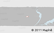 Gray Panoramic Map of ZIP code 07446, single color outside