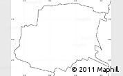 Blank Simple Map of ZIP code 07446