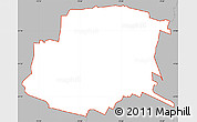 Gray Simple Map of ZIP code 07446