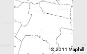 Blank Simple Map of ZIP code 07450, no labels