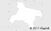 Silver Style Simple Map of ZIP code 07450