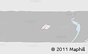 Gray Panoramic Map of ZIP code 07456, single color outside