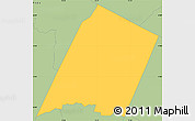 Savanna Style Simple Map of ZIP code 07456
