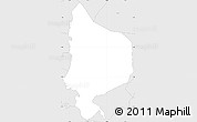 Silver Style Simple Map of ZIP code 07470