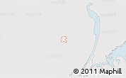 Silver Style 3D Map of ZIP code 07481, single color outside