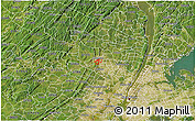 Satellite 3D Map of ZIP code 07501