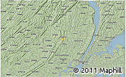 Savanna Style 3D Map of ZIP code 07501