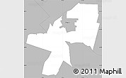 Gray Simple Map of ZIP code 07501