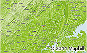 Physical 3D Map of ZIP code 07505