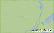 Savanna Style 3D Map of ZIP code 07505, single color outside