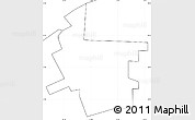 Blank Simple Map of ZIP code 07505, no labels