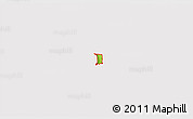 Physical 3D Map of ZIP code 07508, cropped outside
