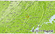 Physical 3D Map of ZIP code 07512