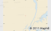Classic Style Map of ZIP code 07513, single color outside