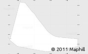 Silver Style Simple Map of ZIP code 07513