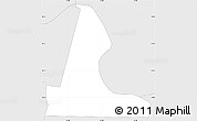 Silver Style Simple Map of ZIP code 07514