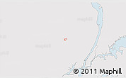 Silver Style 3D Map of ZIP code 07522, single color outside
