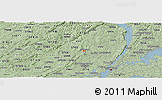 Savanna Style Panoramic Map of ZIP code 07522