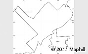 Blank Simple Map of ZIP code 07522