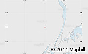 Silver Style Map of ZIP code 07524, single color outside