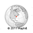 Outline Map of ZIP Code 07524