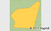 Savanna Style Simple Map of ZIP code 07524