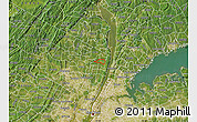 Satellite Map of ZIP code 07624