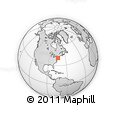 Outline Map of ZIP Code 07624