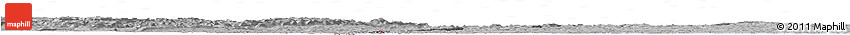 Gray Horizon Map of ZIP Code 07647