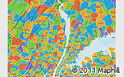 Political Map of ZIP code 07647