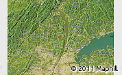Satellite Map of ZIP code 07647