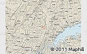 Shaded Relief Map of ZIP code 07647