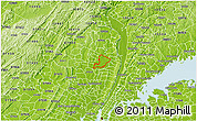 Physical 3D Map of ZIP code 07675