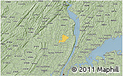 Savanna Style 3D Map of ZIP code 07675