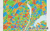 Political Map of ZIP code 07675