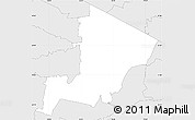 Silver Style Simple Map of ZIP code 07675