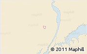 Classic Style 3D Map of ZIP code 07676, single color outside