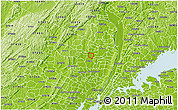 Physical 3D Map of ZIP code 07676