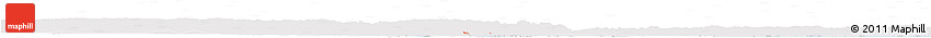 Silver Style Horizon Map of ZIP Code 07676, single color outside