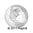 Outline Map of ZIP Code 07677