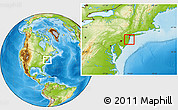 Physical Location Map of ZIP code 07719