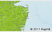 Physical 3D Map of ZIP code 07723